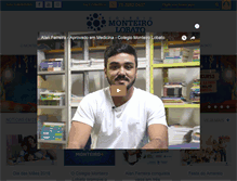 Tablet Screenshot of colegiomonteirolobato.com